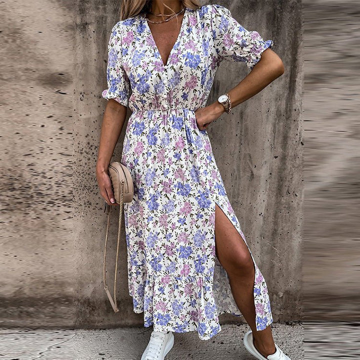 FAYNA FLORAL DRESS