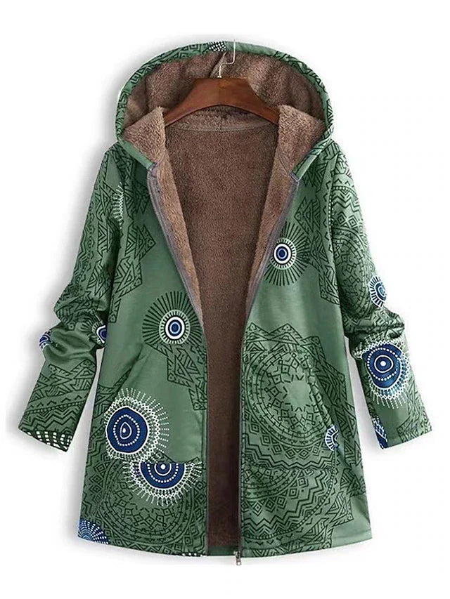 Aerilyn - Warm and soft parka with pockets
