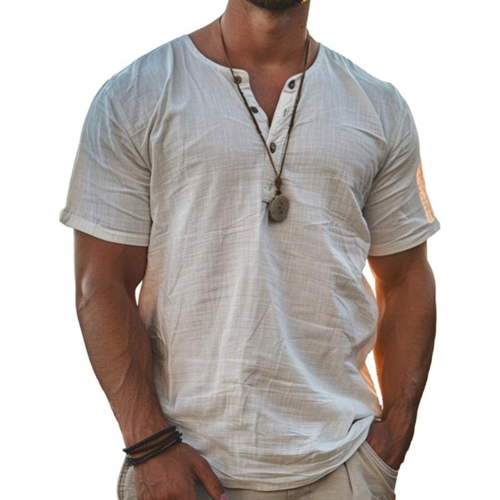 Liam™ - Solid Short Sleeve T-Shirt