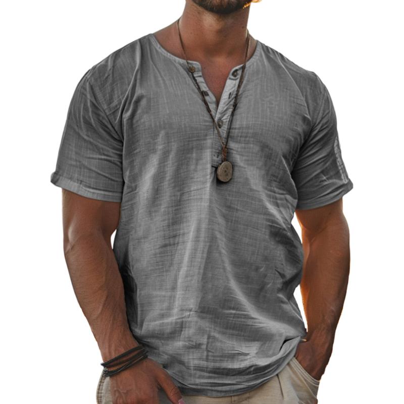 Liam™ - Solid Short Sleeve T-Shirt