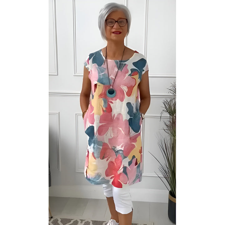 Aino™ | Delicate Spring & Summer Dress with Butterfly Colors