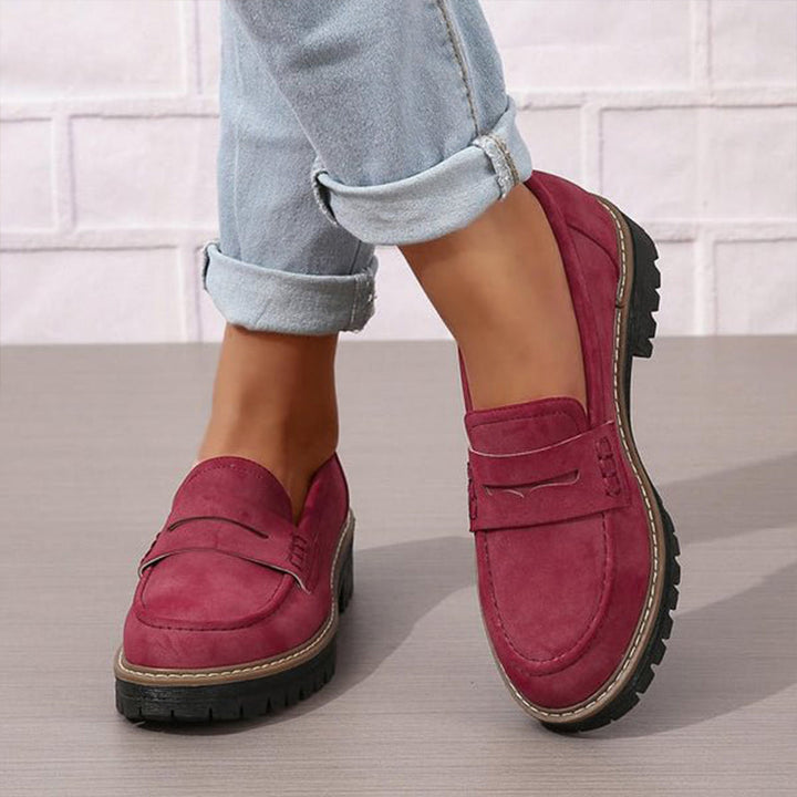 Stella – Comfortable Chunky Platform Loafers