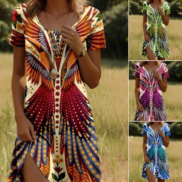 Saphira™ | Chic Boho Flow Dress