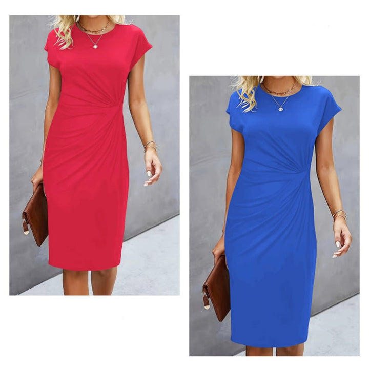 Clara | Elegant Ruched Dress